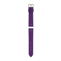 Purple leather strap