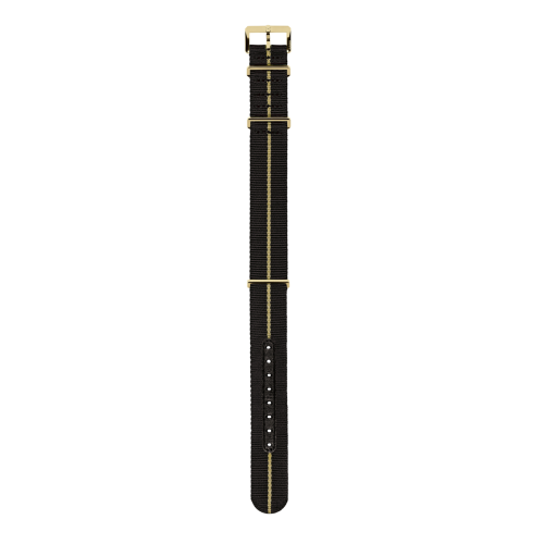 Black textile Strap