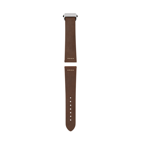 Brown leather strap