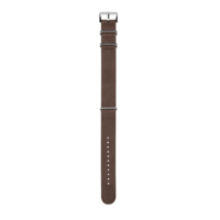 Brown leather strap