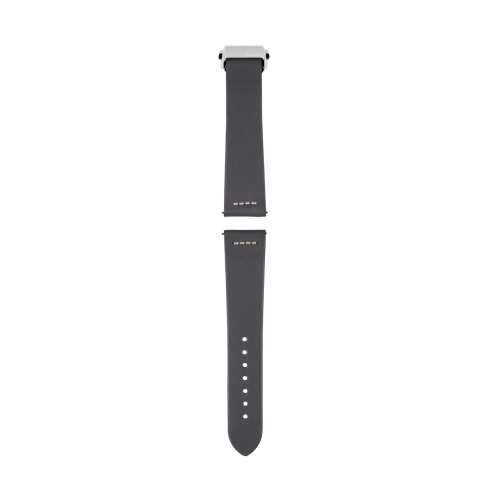 Grey leather strap