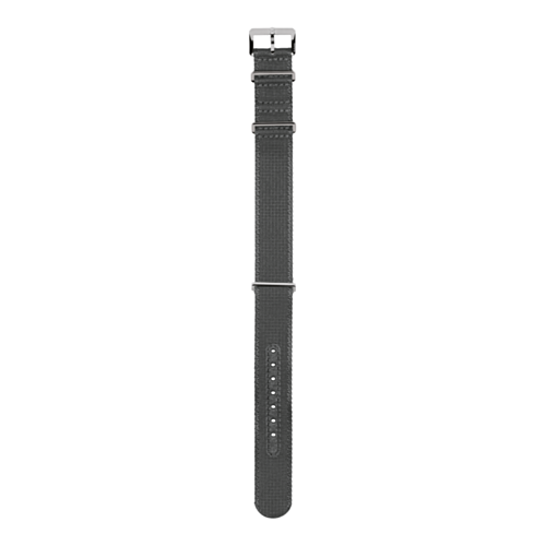 Grey textile strap