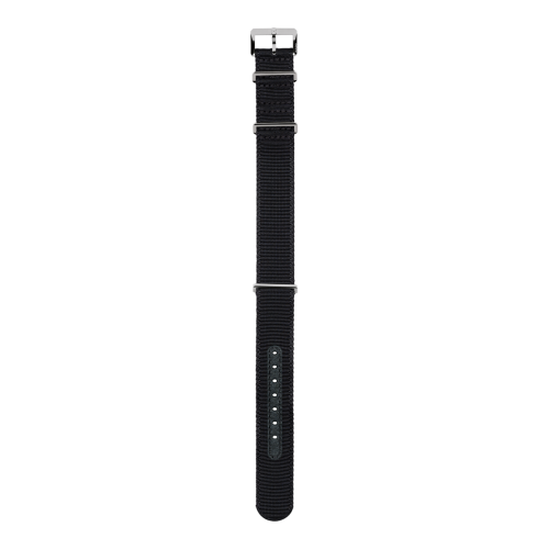 Blue textile strap