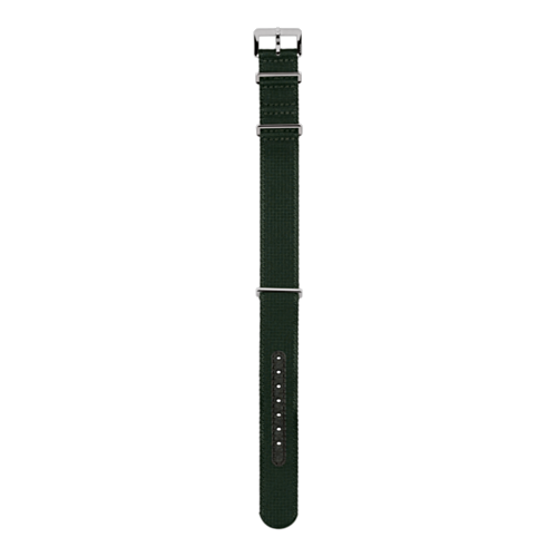 Green textile strap