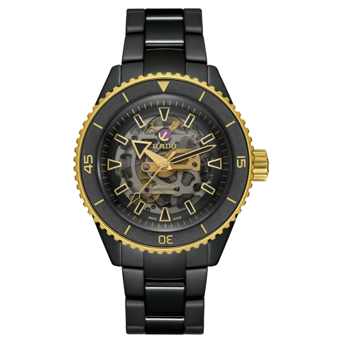 Captain Cook High-Tech Ceramic Skeleton X TAIPEI 101 Limited Edition