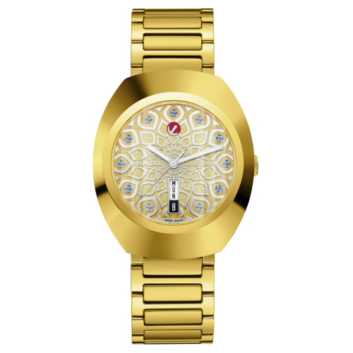 DiaStar Original Diamonds Unisex PVD beschichteter Edelstahl Uhr R12161733 Rado Deutschland E shop