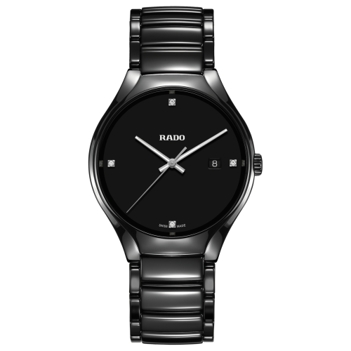 True Automatic Diamonds High tech ceramic Watch R27056712 Rado International