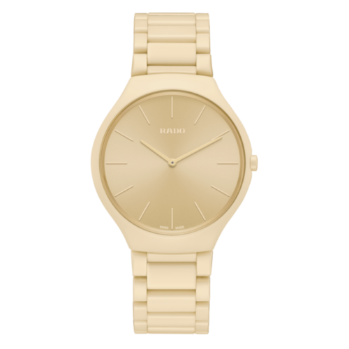 True Round Thinline Les Couleurs™ Le Corbusier Cream white 32001