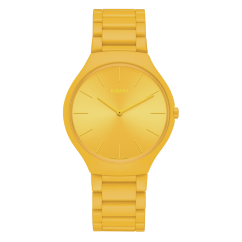 True Round Thinline Les Couleurs™ Le Corbusier Sunshine yellow 4320W