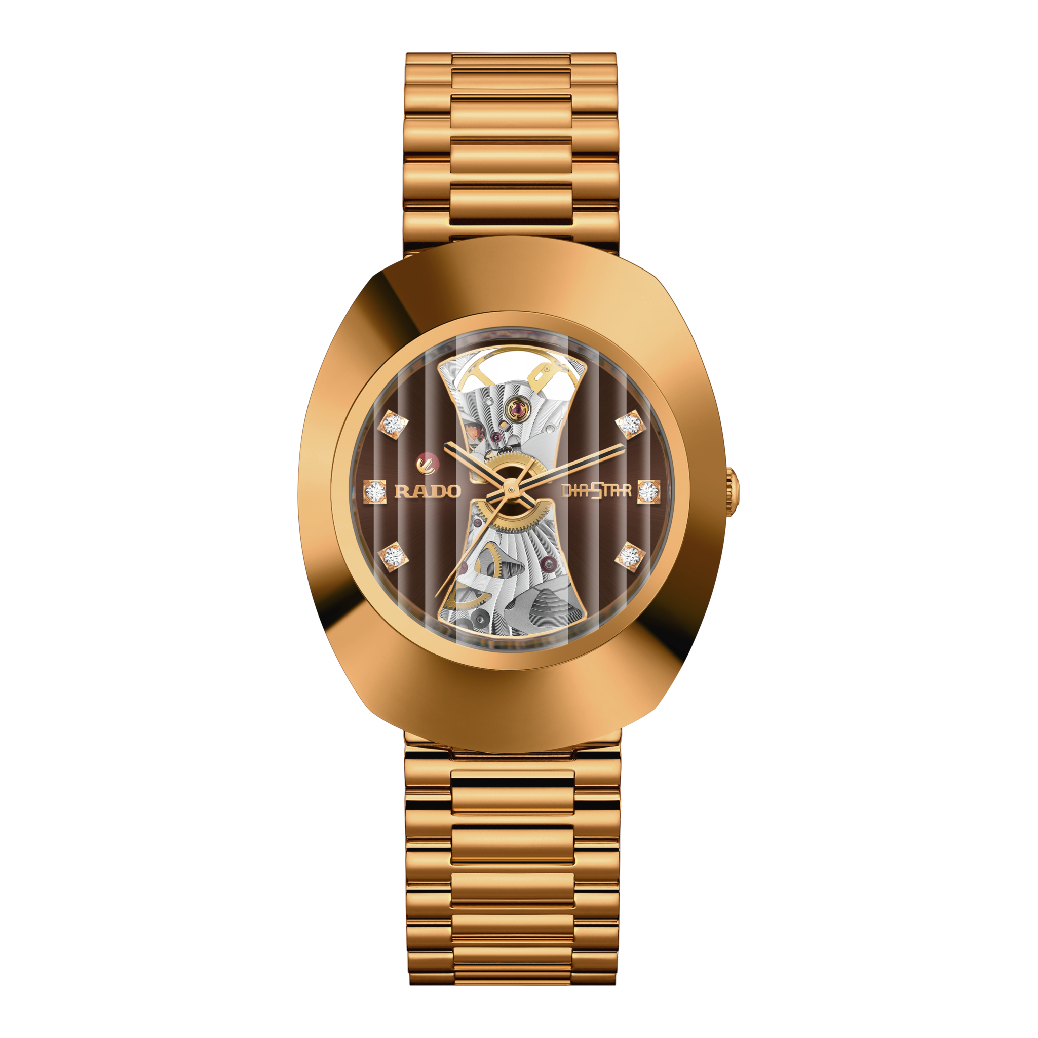 DiaStar Original Open Heart Stainless steel / PVD Watch R12065303