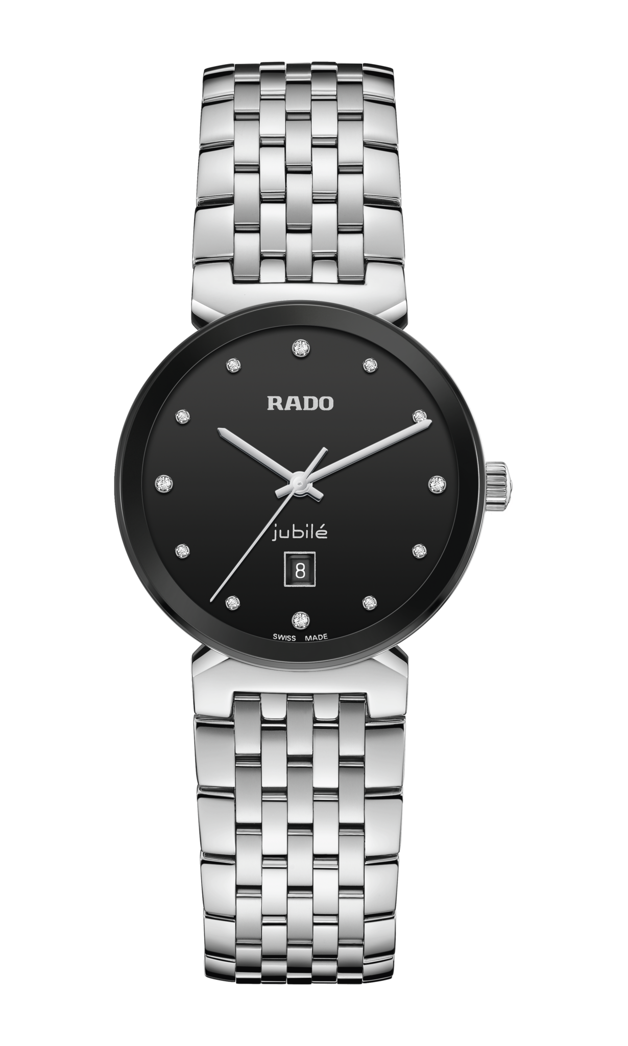 Florence Diamonds Stainless Steel Watch R48913713 | Rado® United Florence Diamonds Stainless Steel Watch R48913713 | Rado® United