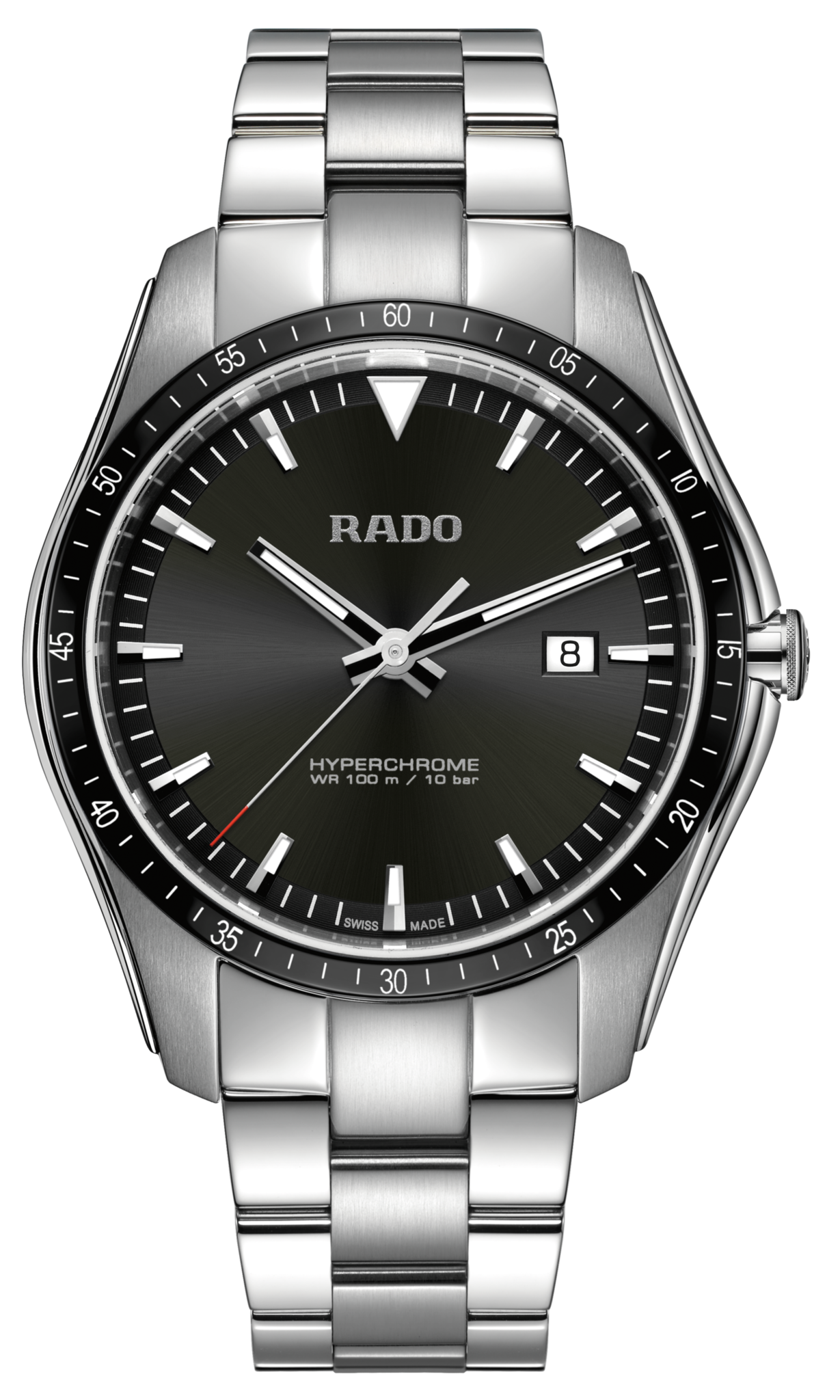 Rado hyperchrome black deals gold
