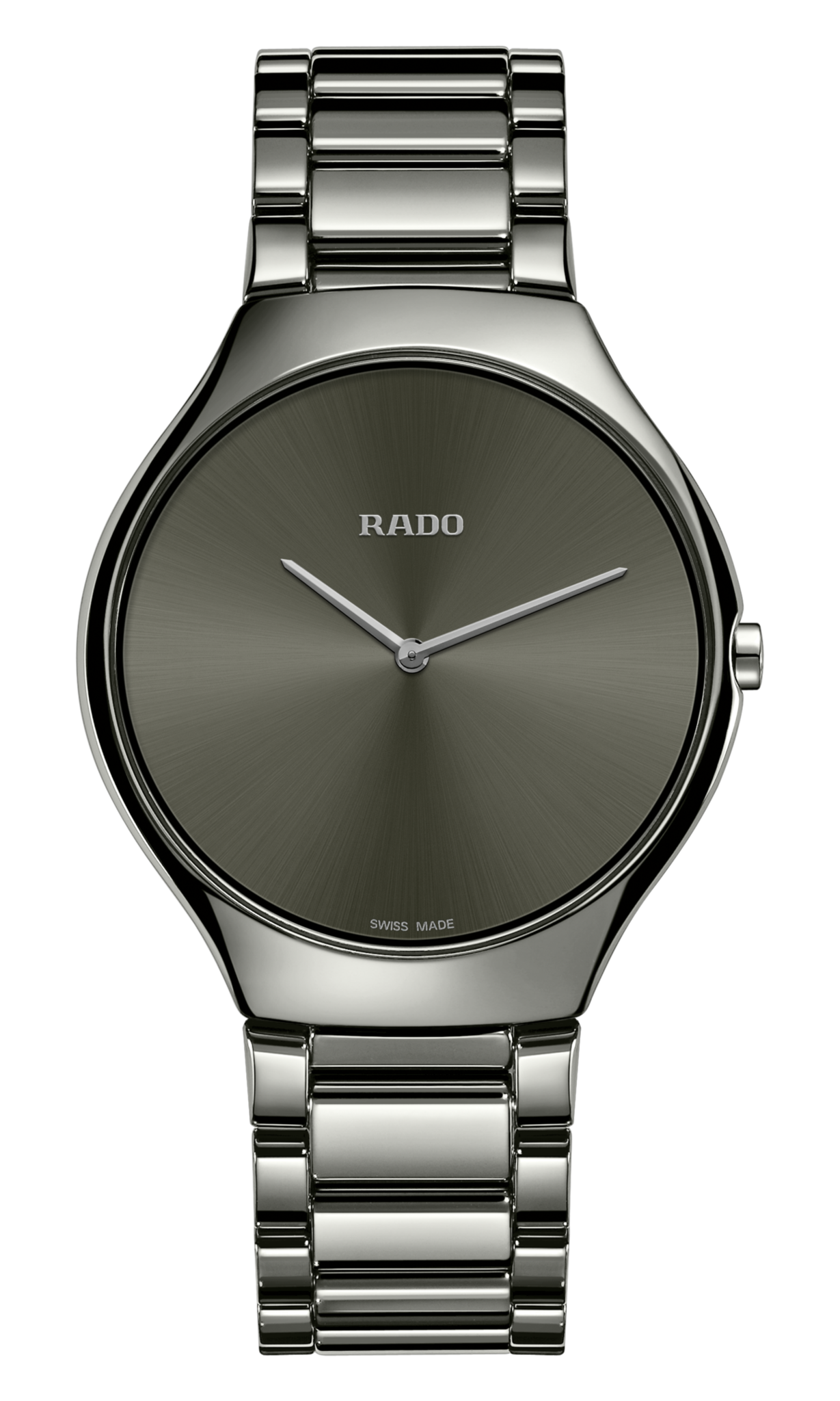True Round Thinline Unisex Plasma High Tech Ceramic Watch R27955122 Rado Canada