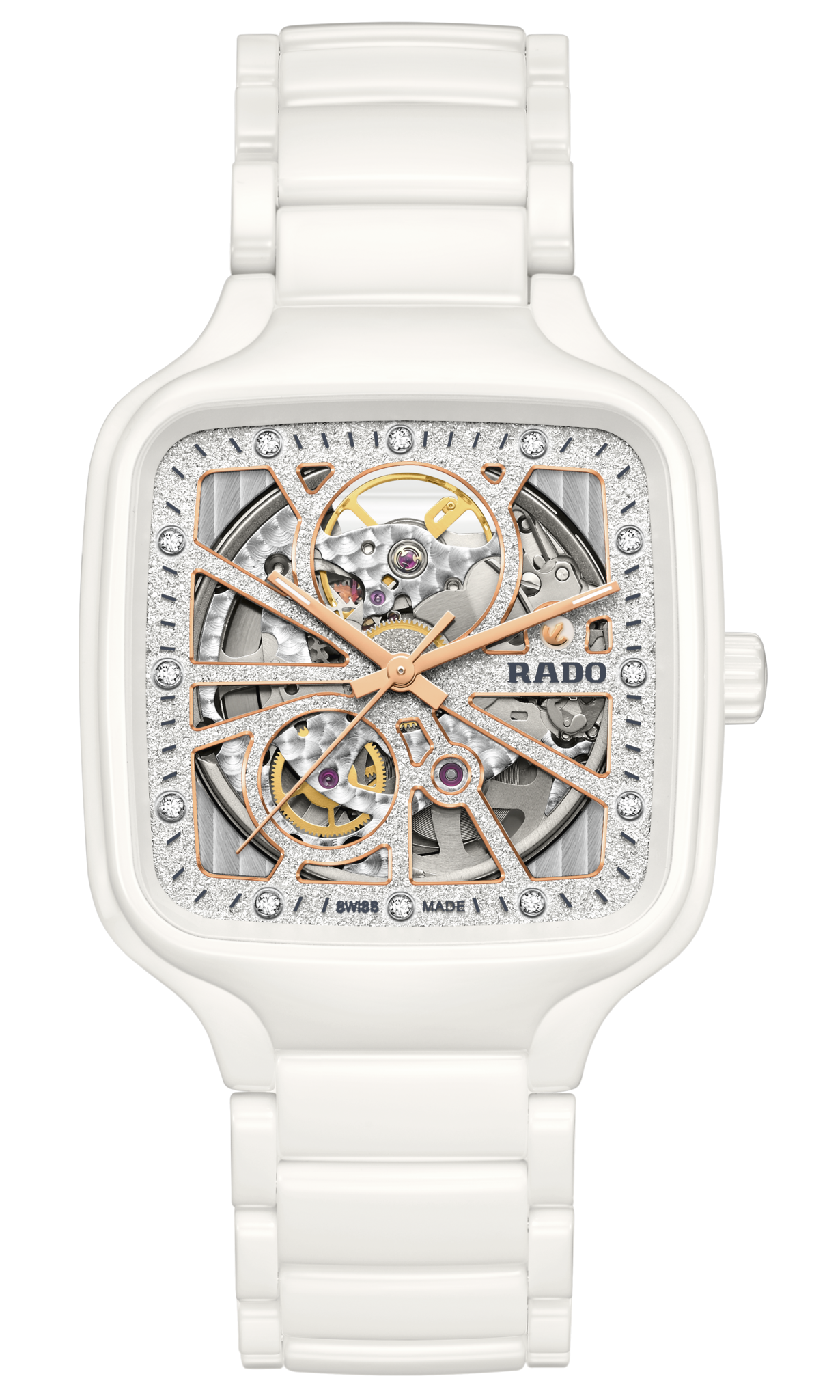 RADO True Square Automatic Open Heart Sparkling R27073722