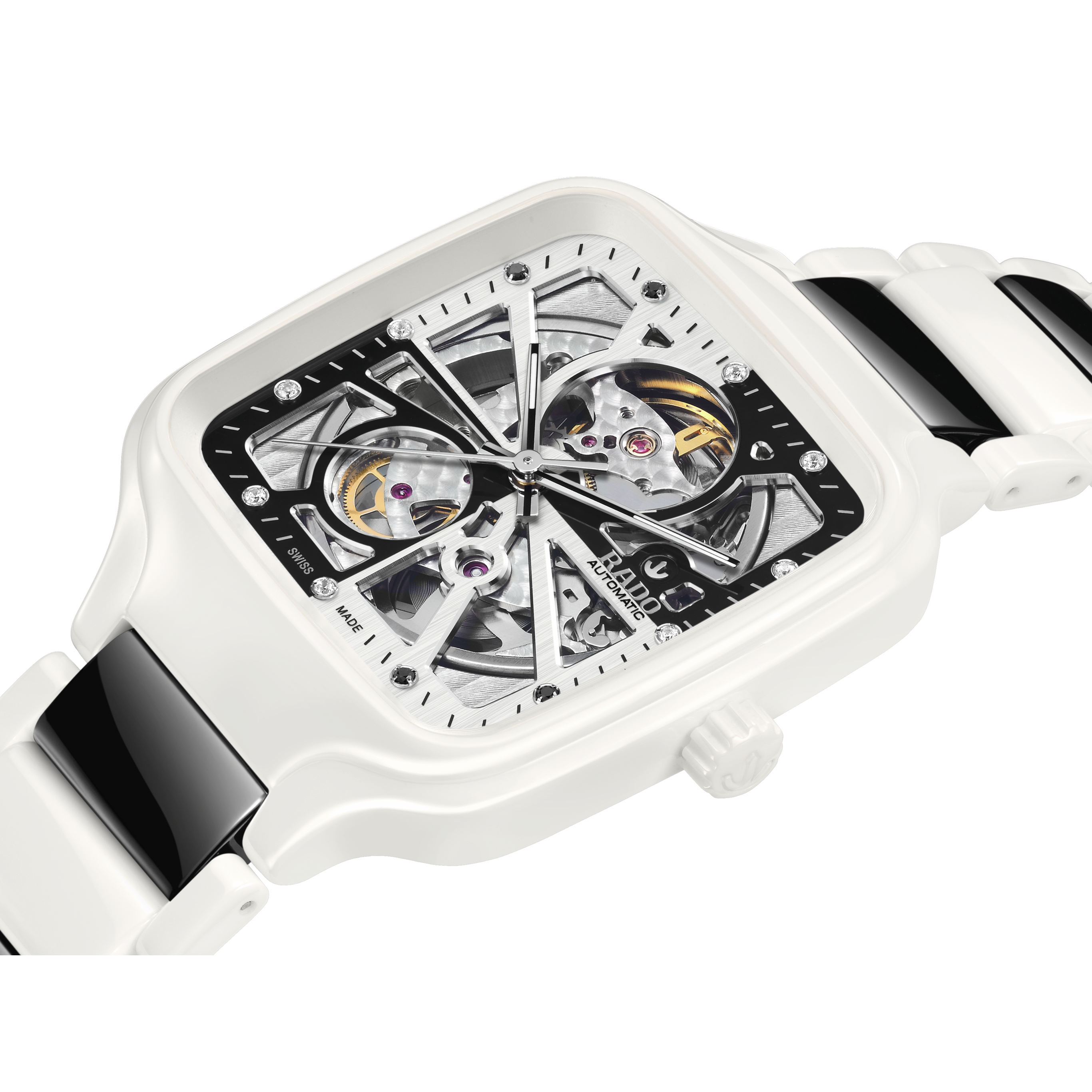 True Square Automatic Open Heart Diamonds Limited Edition Unisex