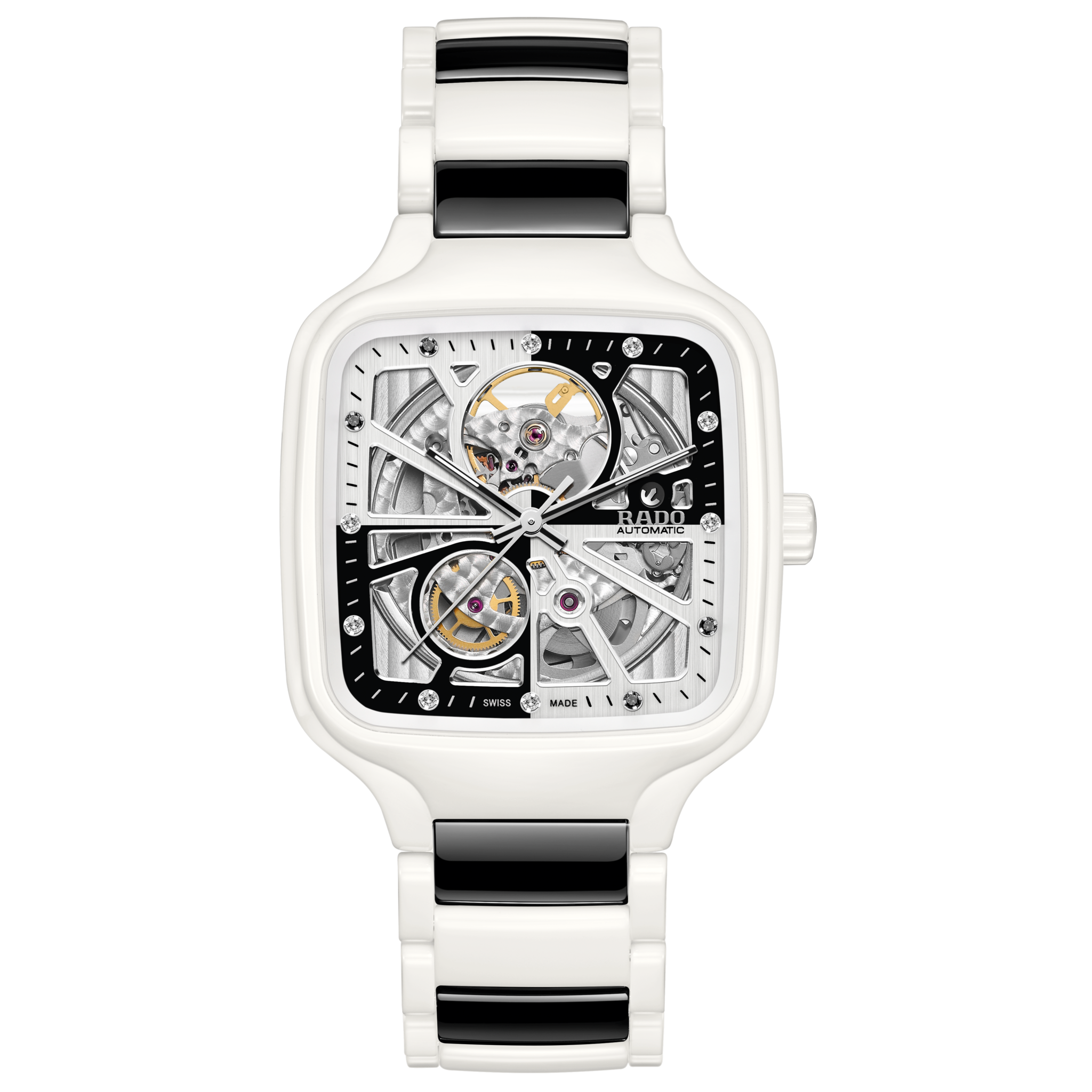 True Square Automatic Open Heart Diamonds Limited Edition ハイテク