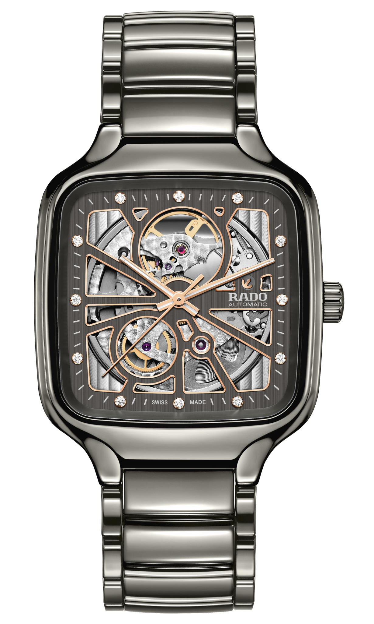 True Square Automatic Open Heart 