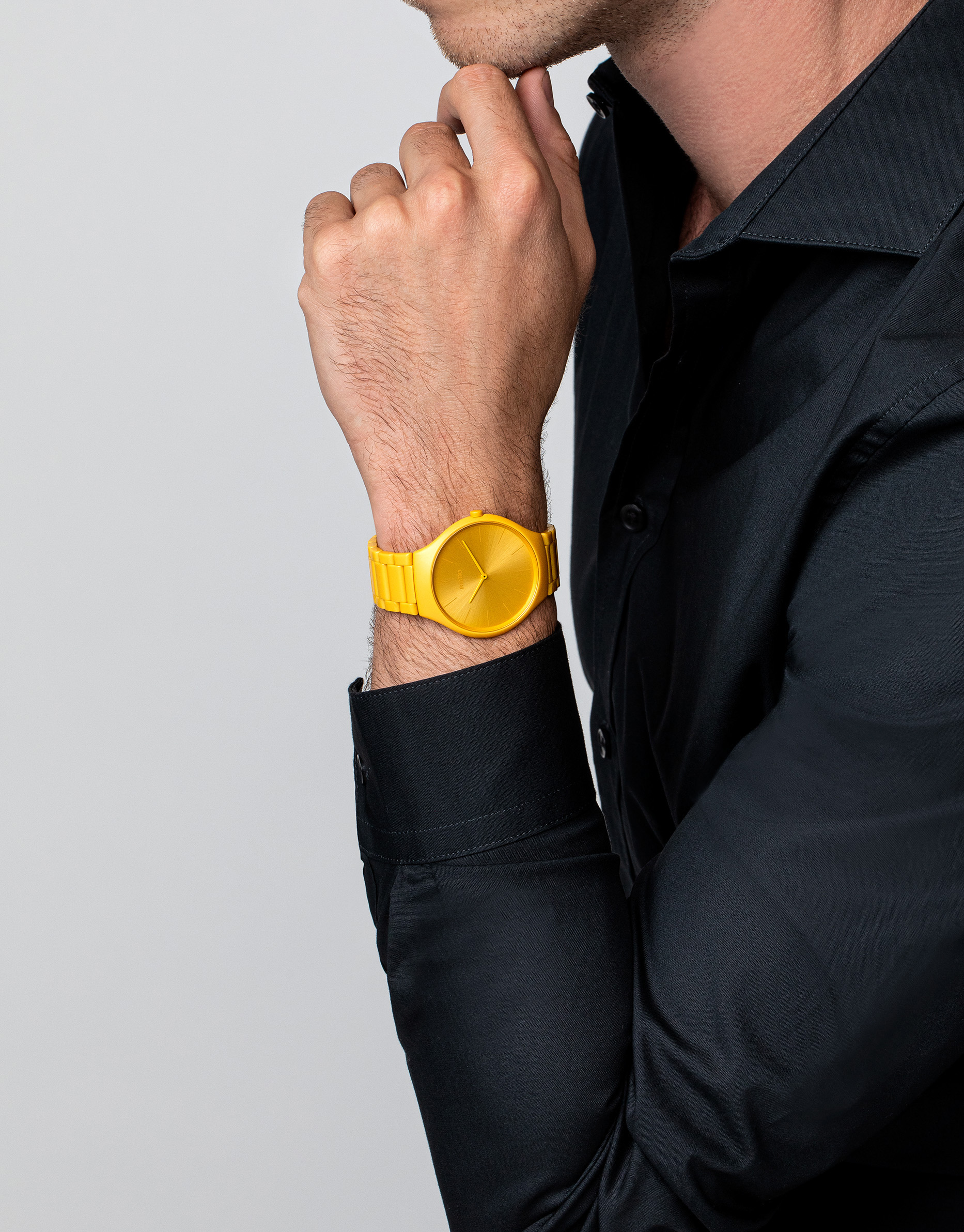 True Thinline Les Couleurs Le Corbusier Sunshine Yellow 4320W Unisex 