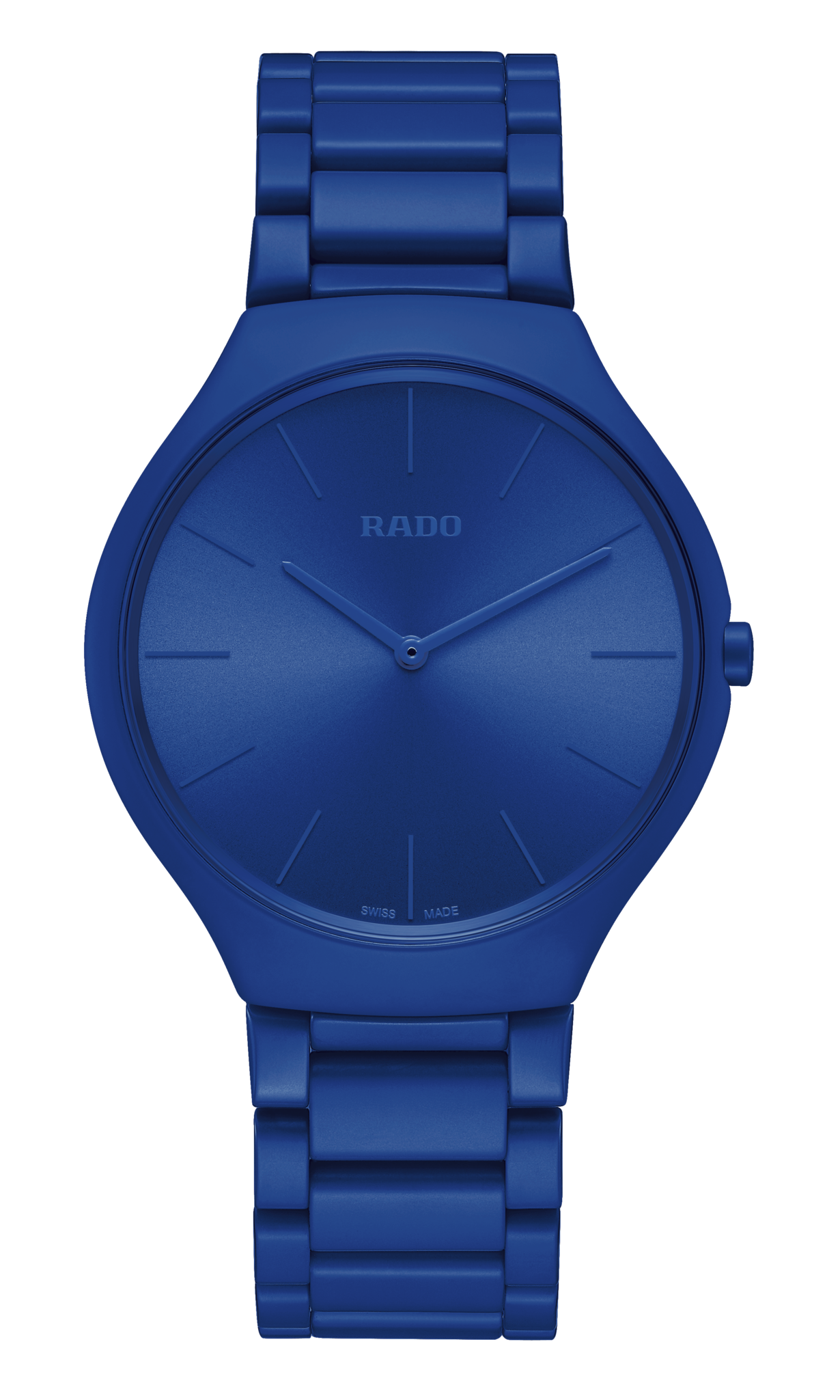 RADO True Round Thinline Les Couleurs™ Le Corbusier Spectacular ultramarine 4320K R27092622