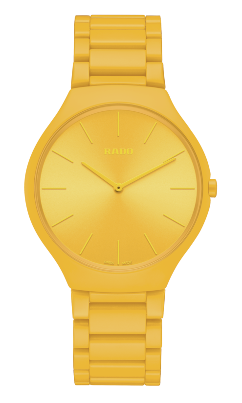 True Round Thinline Les Couleurs™ Le Corbusier Sunshine yellow 4320W