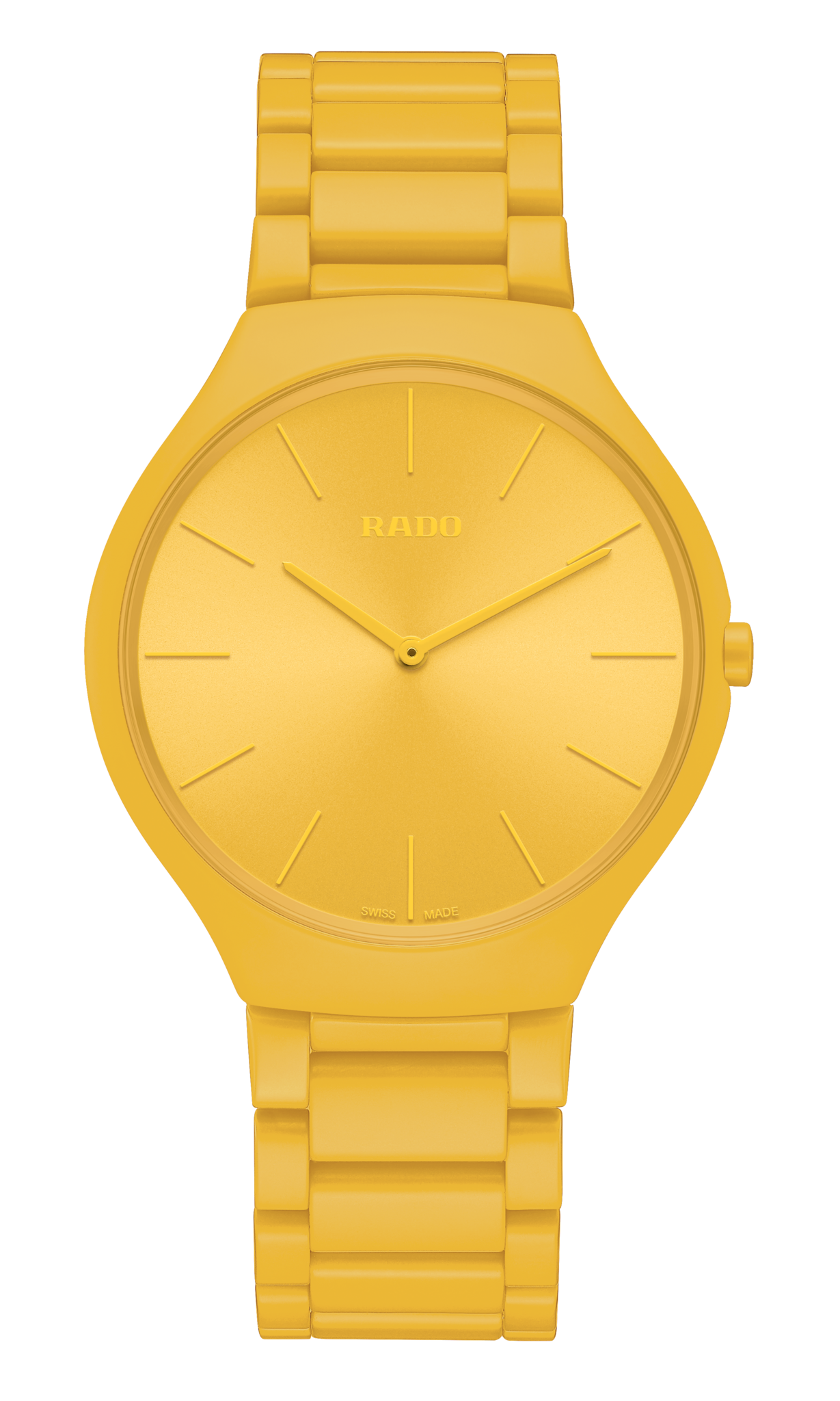 True Round Thinline Les Couleurs™ Le Corbusier Sunshine yellow 4320W