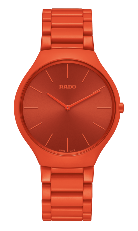 RADO True Round Thinline Les Couleurs™ Le Corbusier Powerful orange 4320S R27095652