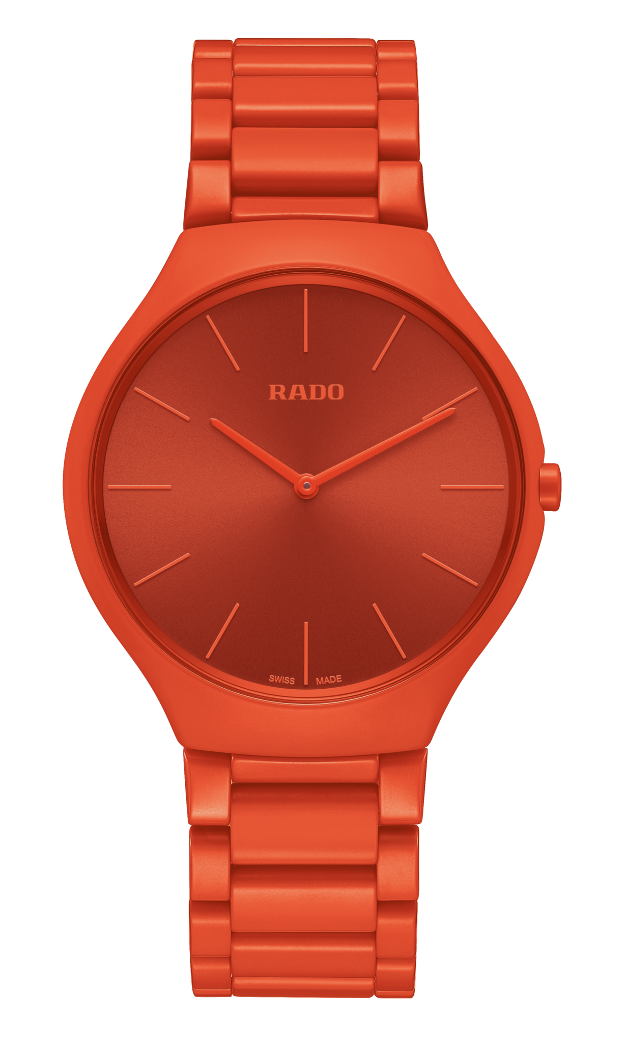 RADO True Round Thinline Les Couleurs™ Le Corbusier Powerful orange 4320S R27095652