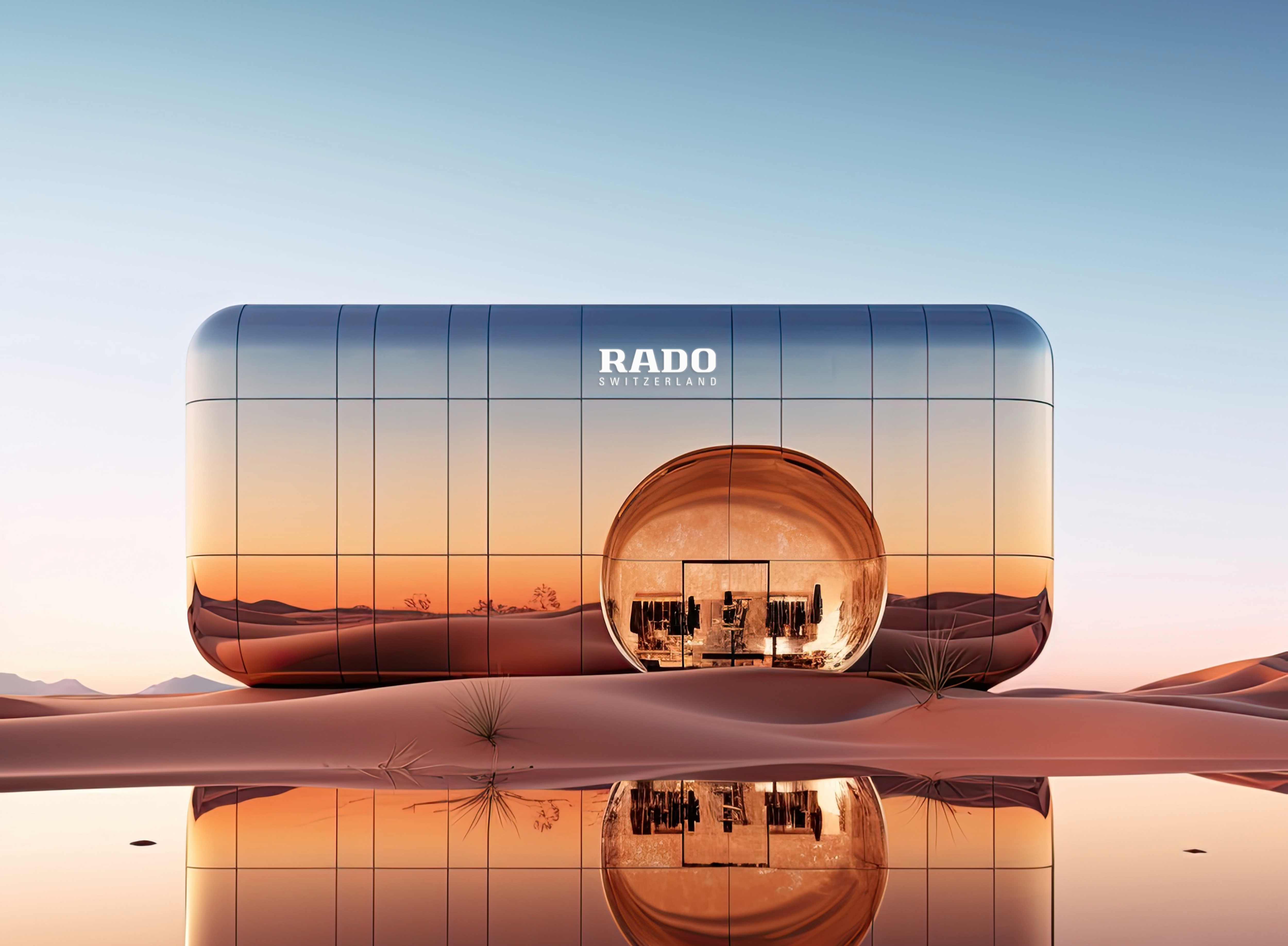 The Rado sapphire crystal store