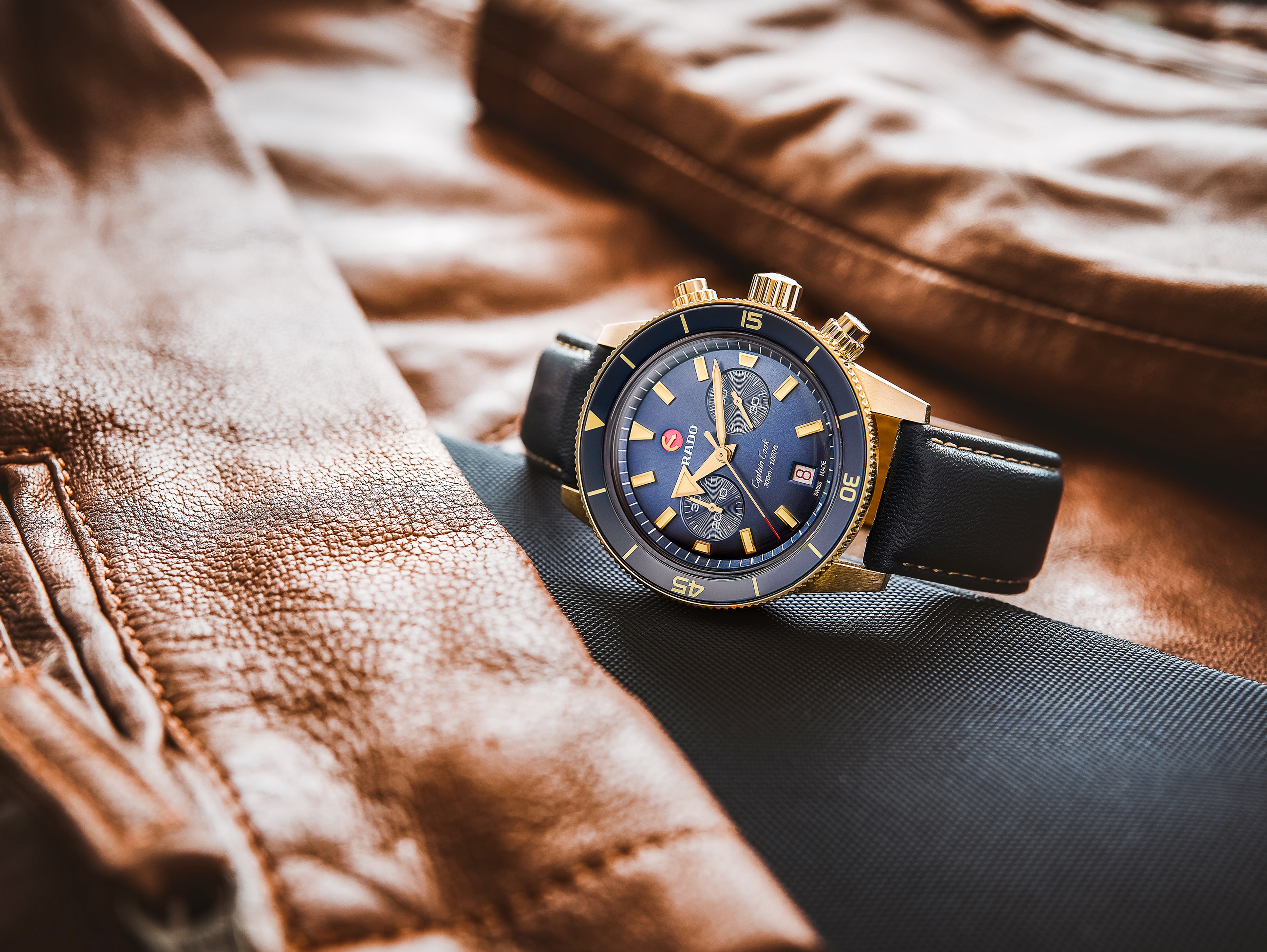 Captain Cook Automatic Chronograph High-Tech Ceramic Watch