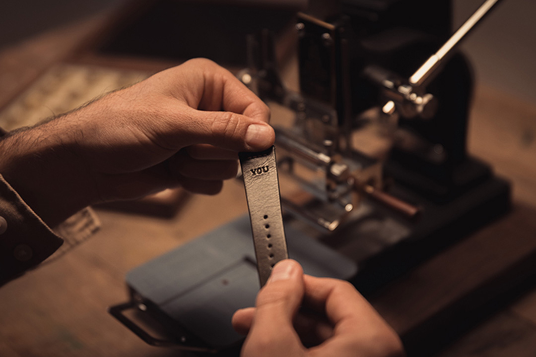 Personalise your strap