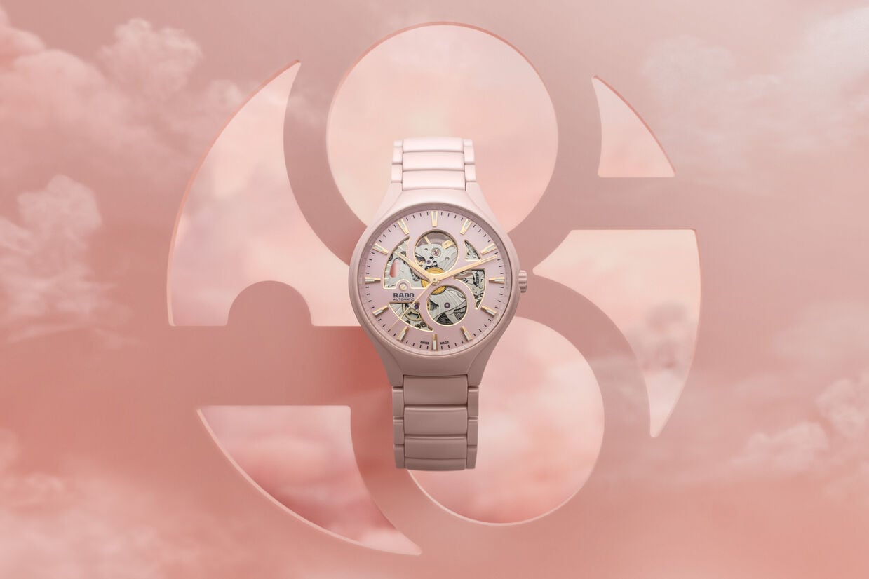 True Round Open Heart Limited Edition High-Tech Ceramic Watch