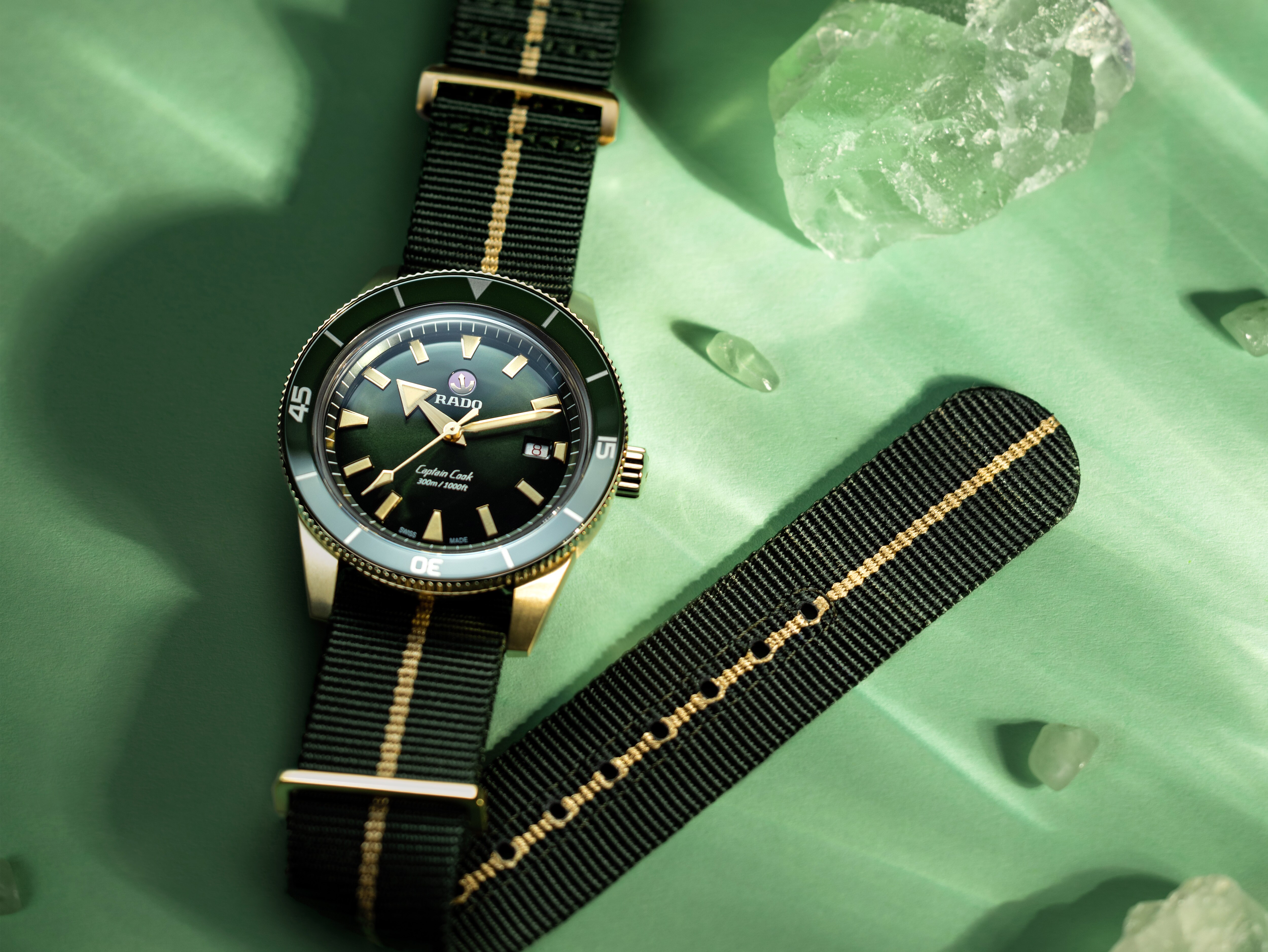 Captain Cook Automatic Bronze Bronze Watch R32504317 | Rado