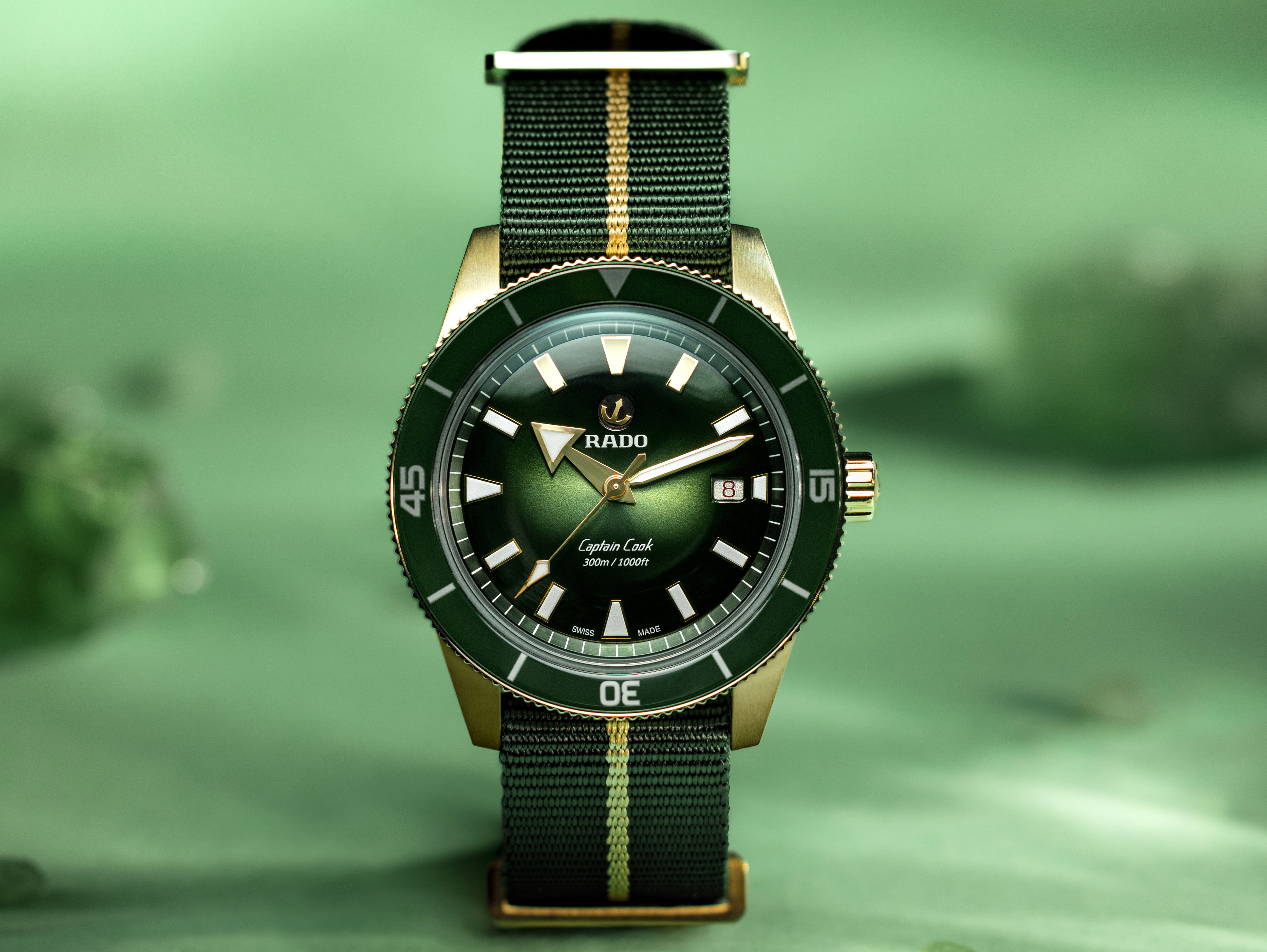 Captain Cook Automatic Bronze Bronze Watch R32504317 | Rado