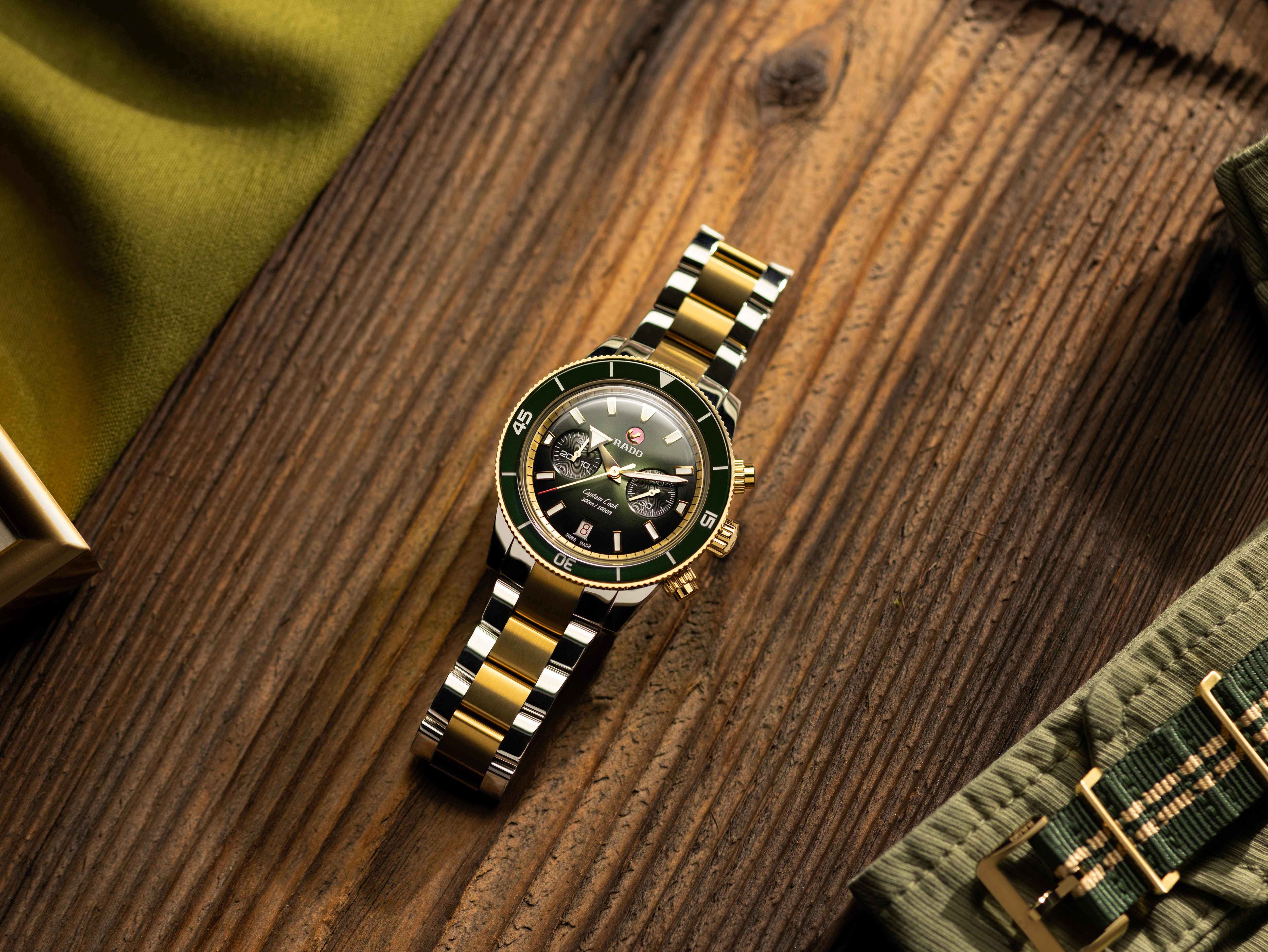 Captain Cook Automatic Chronograph ステンレススチール 時計