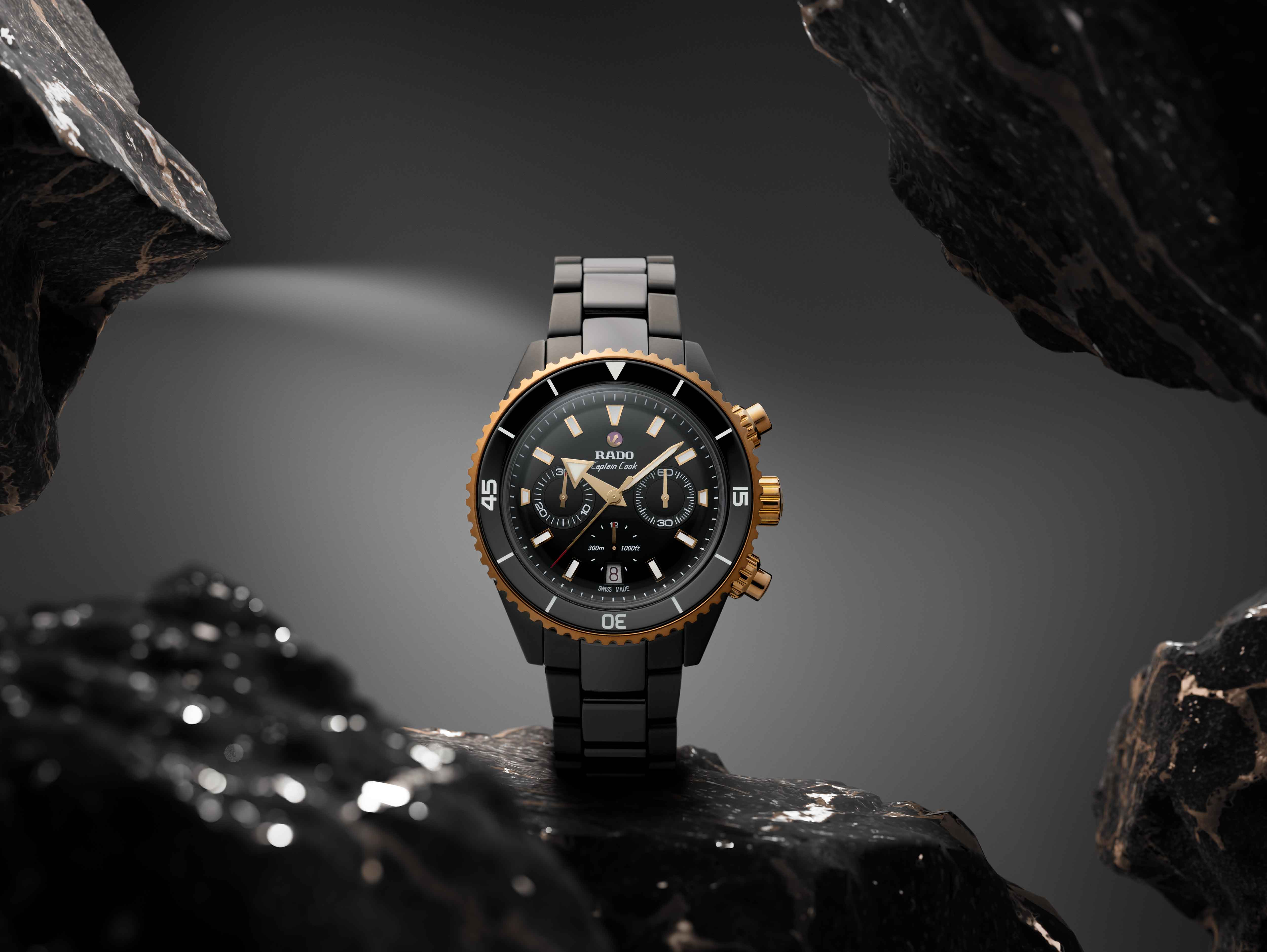 Captain Cook High-Tech Ceramic Automatic Chronograph ハイテク