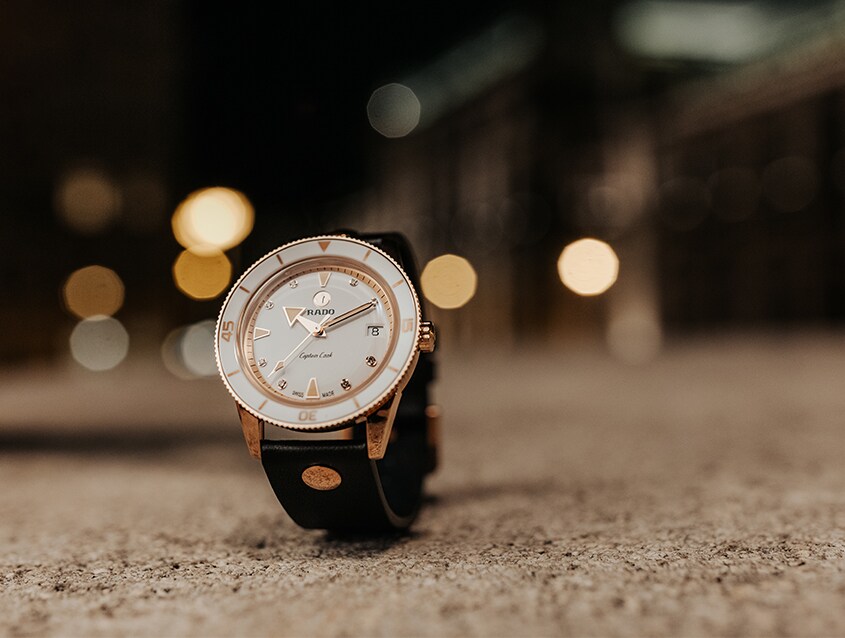 Captain Cook Marina Hoermanseder Stainless steel / PVD Watch