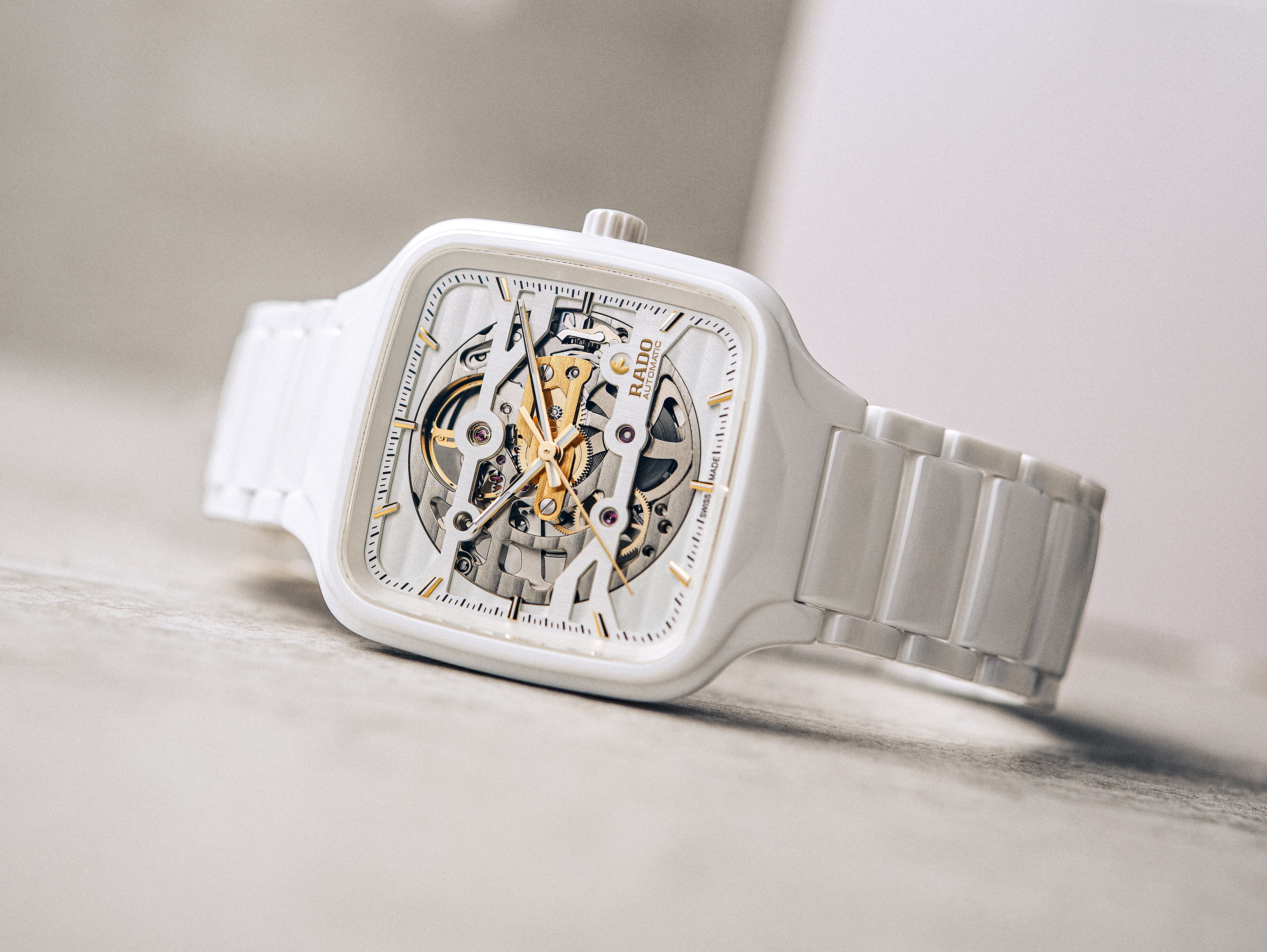 True Square Automatic Skeleton メンズ ハイテクセラミックス